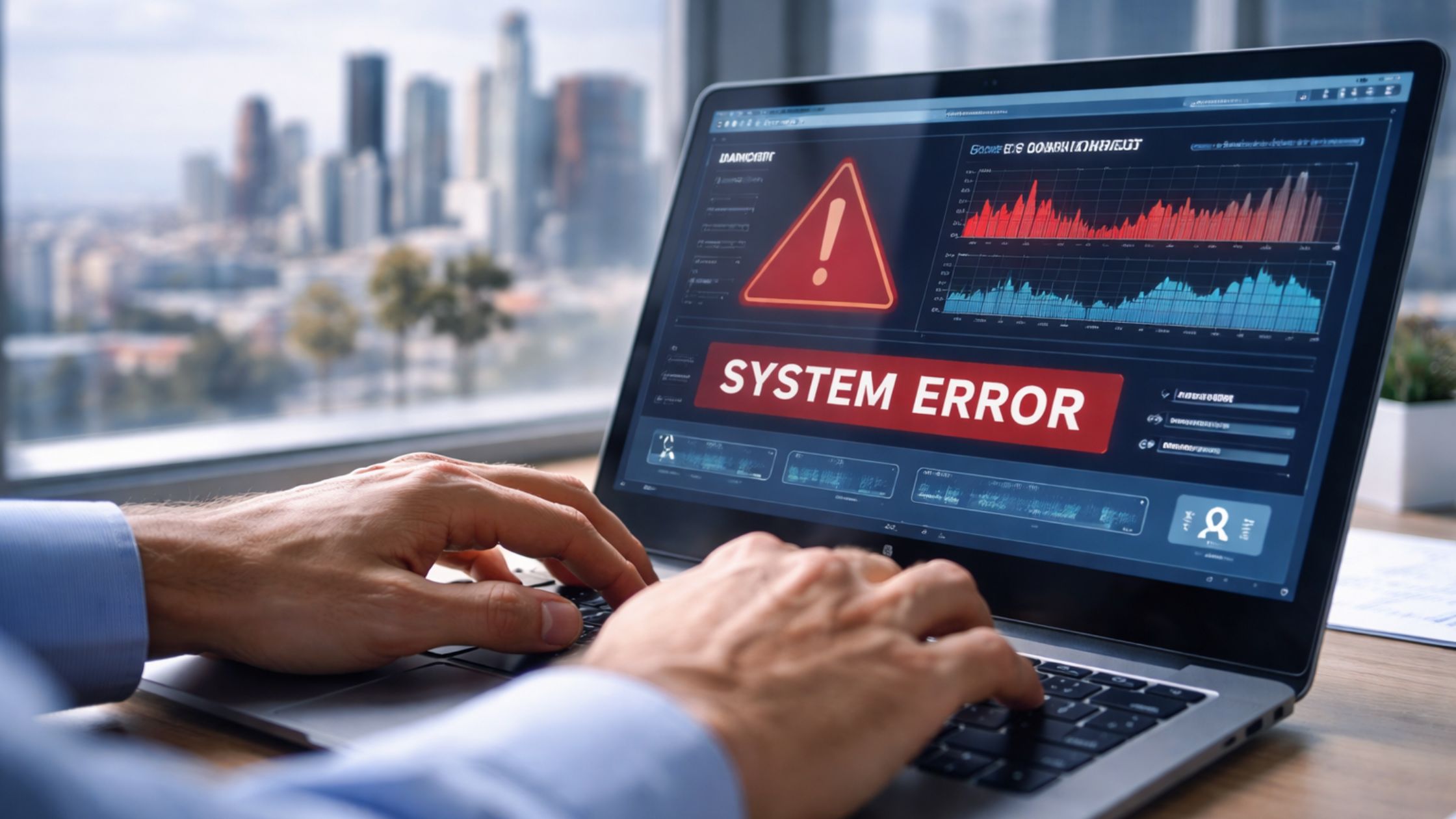 emergency computer repair los angeles system error on business laptop