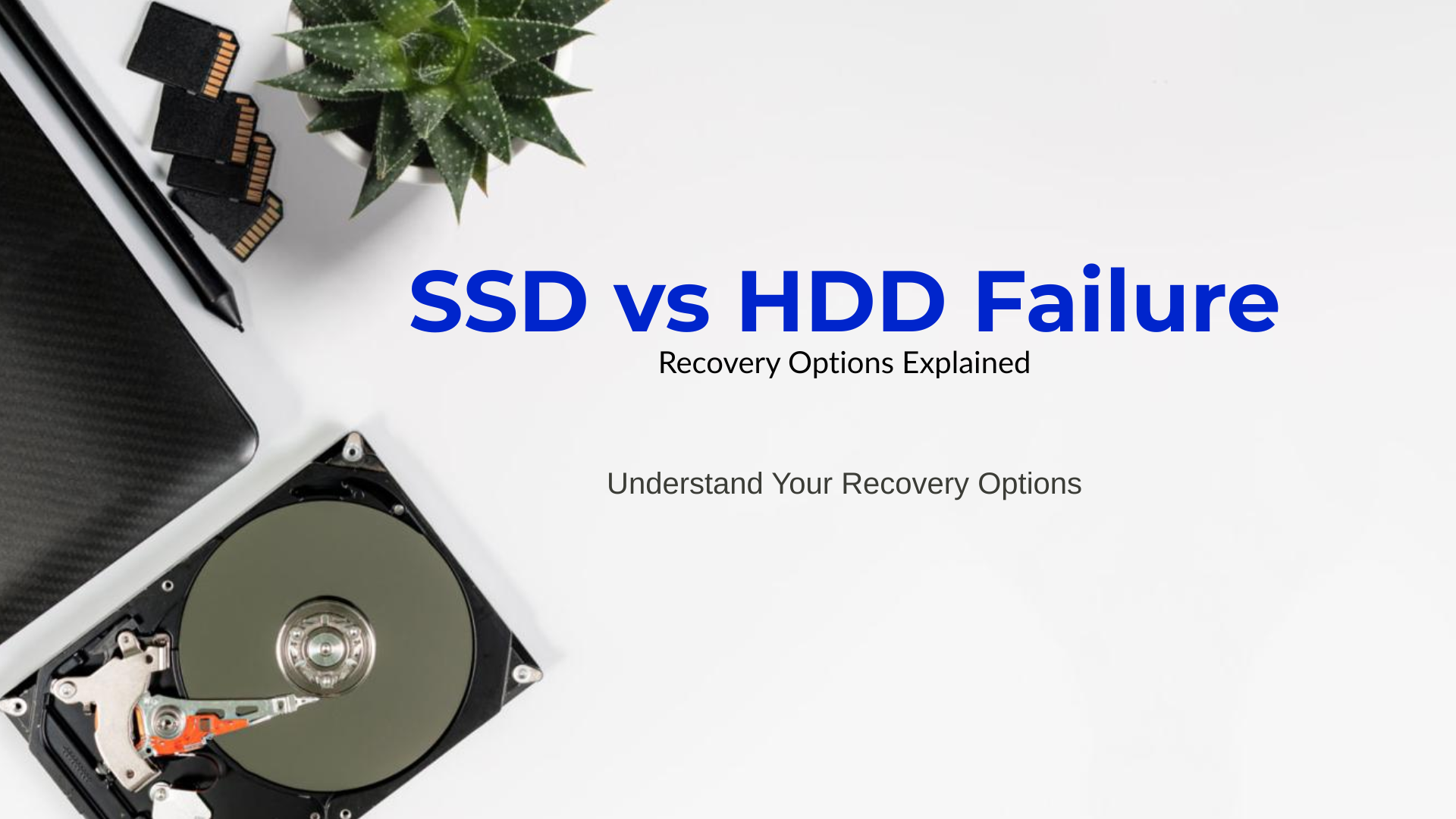 SSD vs HDD failure recovery Los Angeles data repair comparison